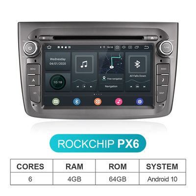 7 lecteur DVD automatique de voiture de pouce PX4 Android pour l'alpha Romeo Mito 2008