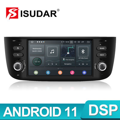 1 autoradio de contrôle de voix d'Android 11 de vacarme 4G pour Fiat grand Punto Evo